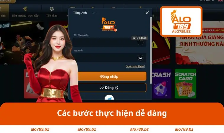 Các bước thực hiện dễ dàng