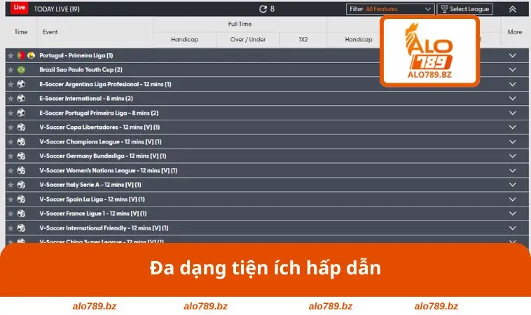 Đa dạng tiện ích hấp dẫn