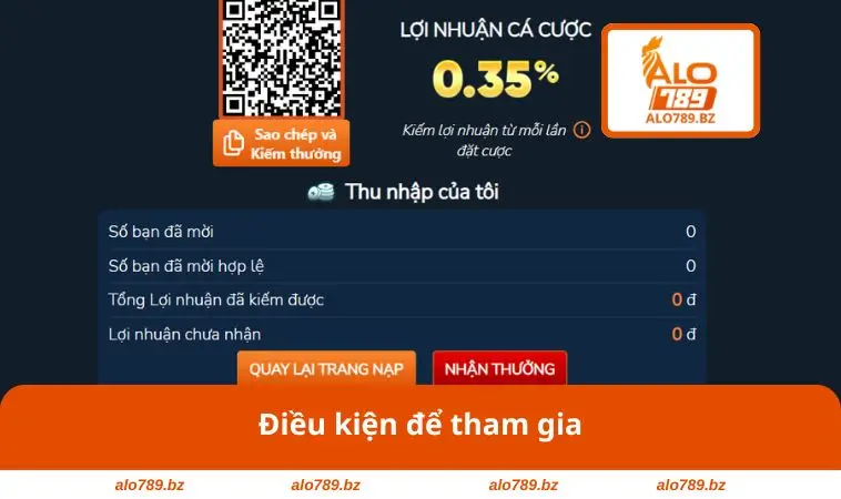 Điều kiện để tham gia