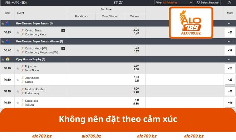 Không nên đặt theo cảm xúc