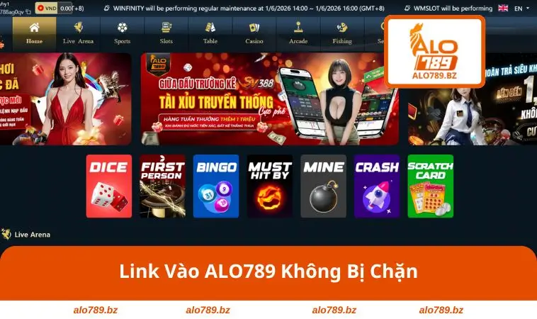 Link Vào ALO789 Không Bị Chặn