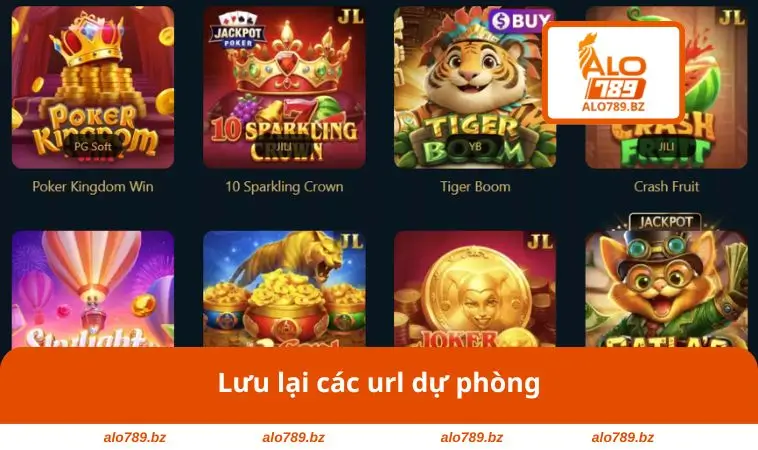 Lưu lại các url dự phòng