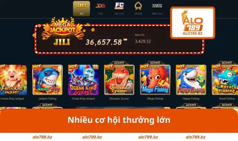 Nhiều cơ hội thưởng lớn