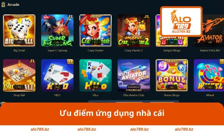 Ưu điểm ứng dụng nhà cái