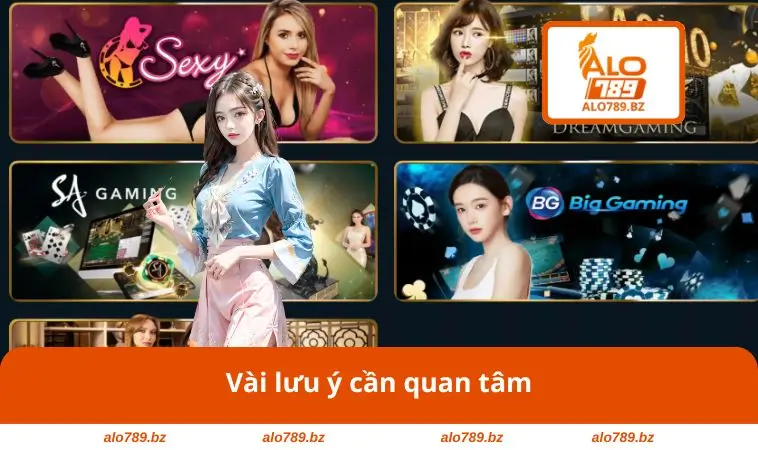 Vài lưu ý cần quan tâm